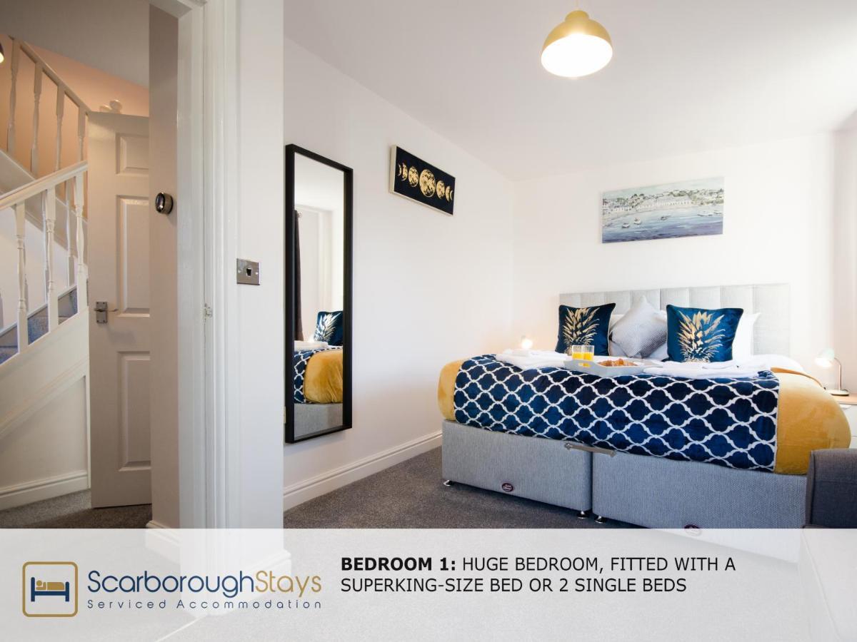 Hibernia Place, 3 Bedroom Townhouse With Patio & Seating Area - Free Parking Scarborough Luaran gambar