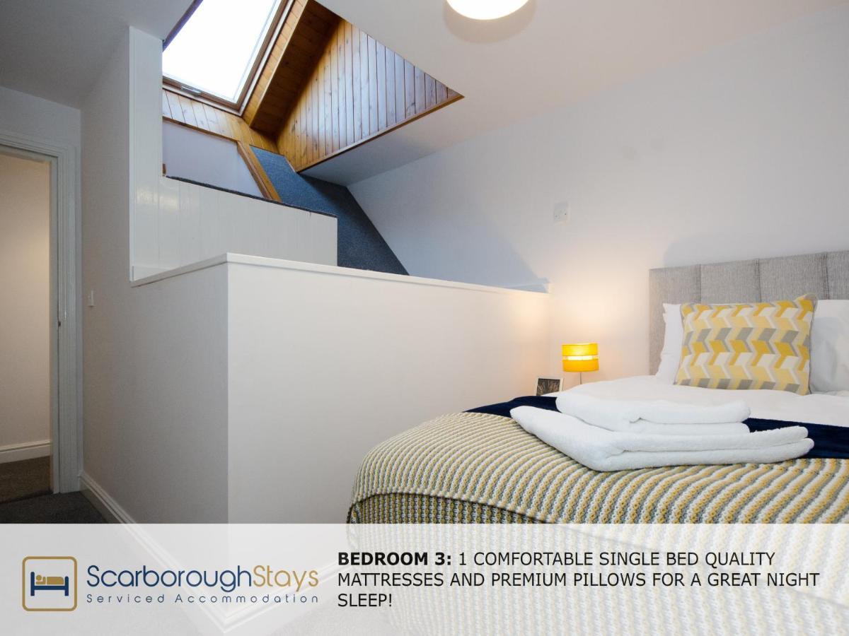 Hibernia Place, 3 Bedroom Townhouse With Patio & Seating Area - Free Parking Scarborough Luaran gambar