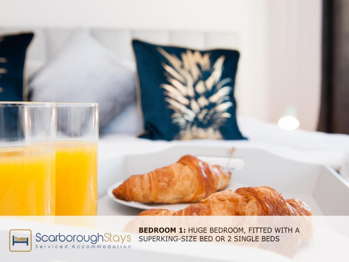 Hibernia Place, 3 Bedroom Townhouse With Patio & Seating Area - Free Parking Scarborough Luaran gambar